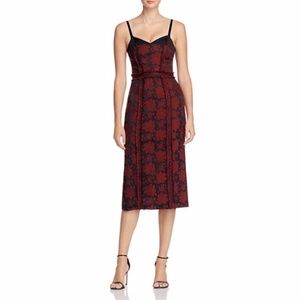 Cinq a Sept Marsolais Floral Jacquard Dress - 2